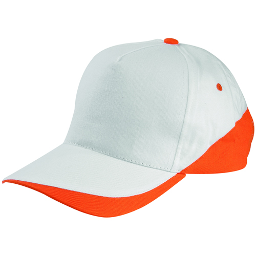 beyaz-turuncu-parçalı-şapka