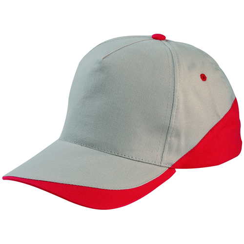 bej-kırmızı-parçalı-şapka