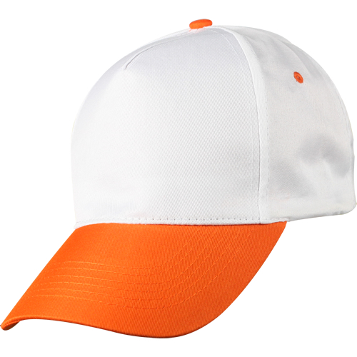 beyaz-turuncu-siperli-şapka